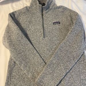 Men’s Patagonia 1/4 zip Fleece (Gray)